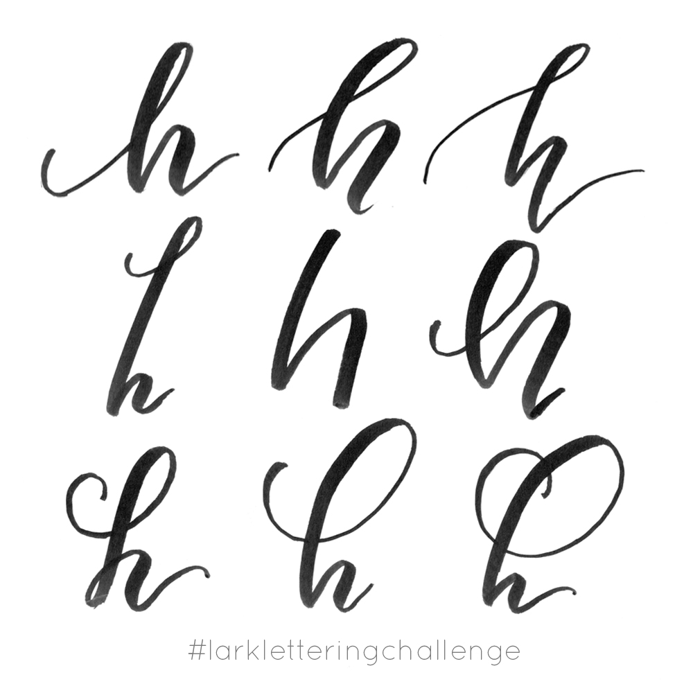 lettering challenge Archives - Lark Lettering